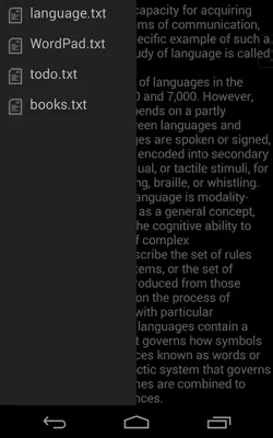 WordPad android App screenshot 2